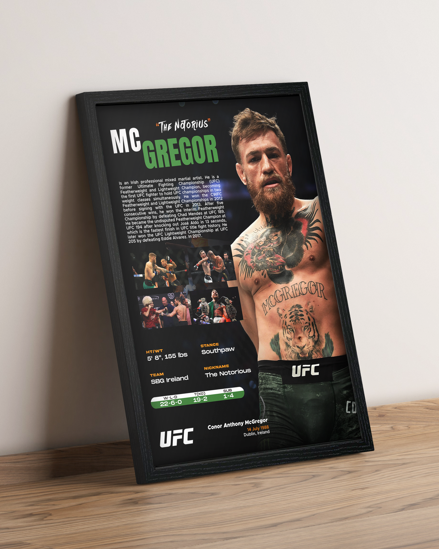 McGregor - Cuadro Deportista
