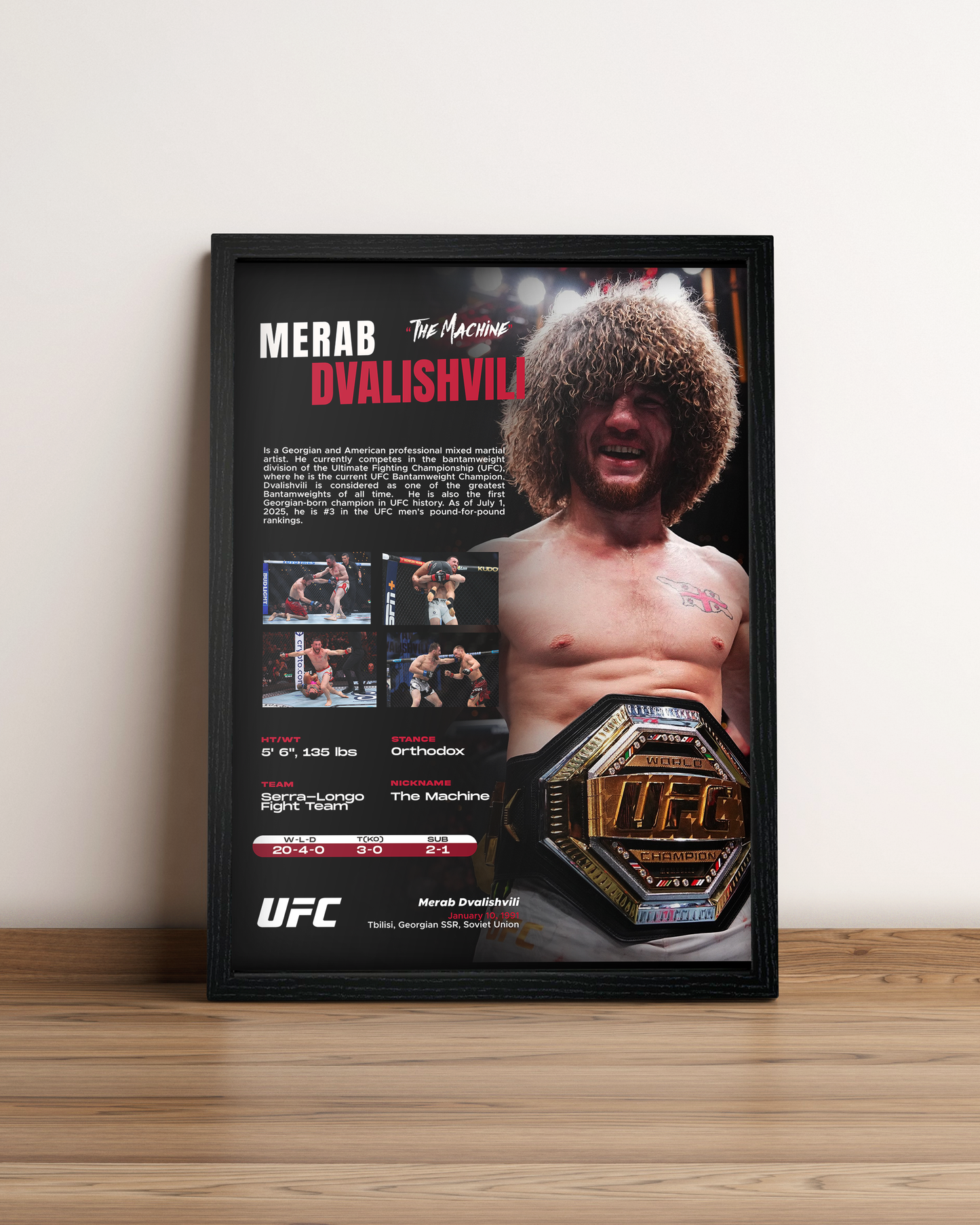 Merab - Cuadro Deportista