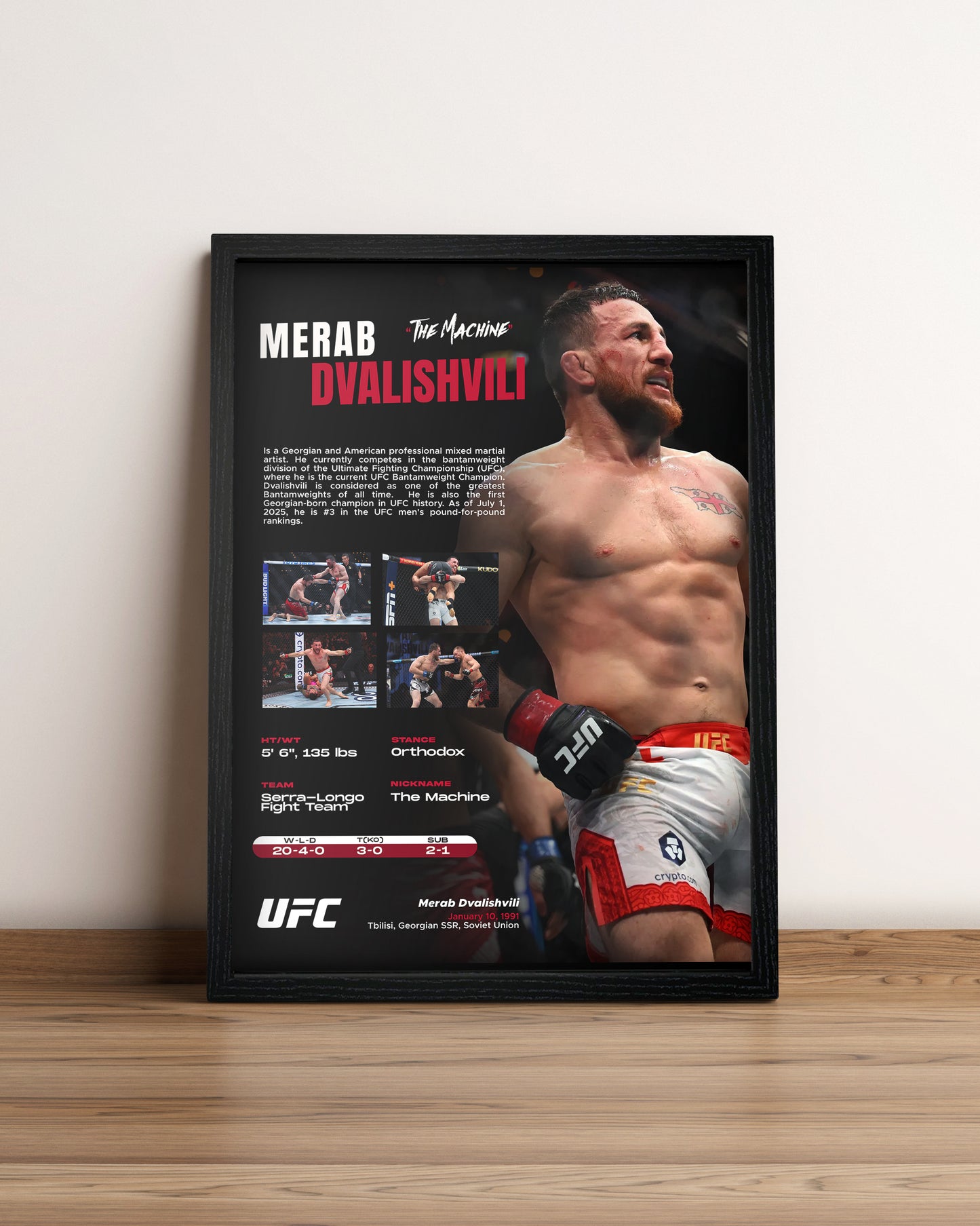 Merab - Cuadro Deportista #3