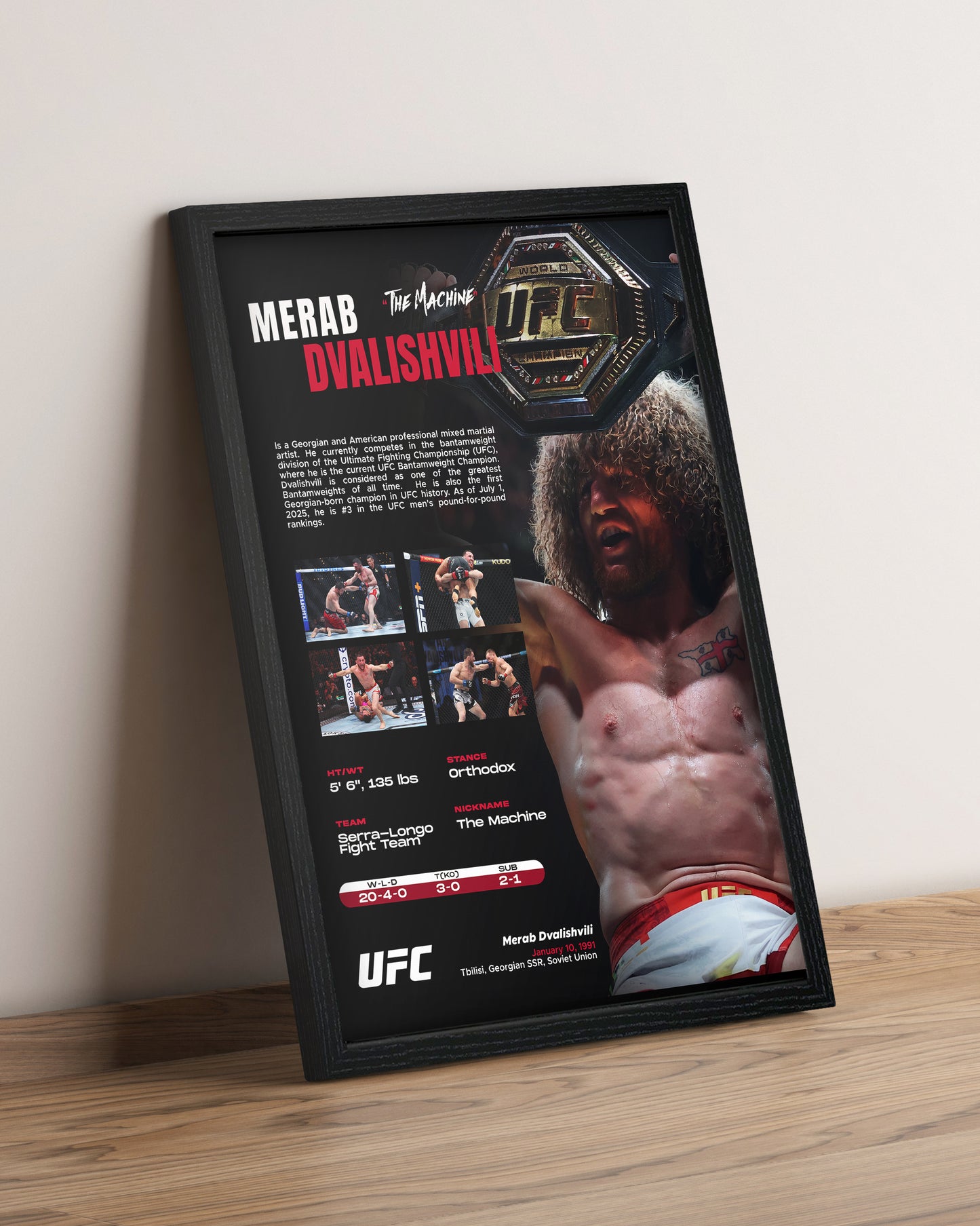 Merab - Cuadro Deportista #2