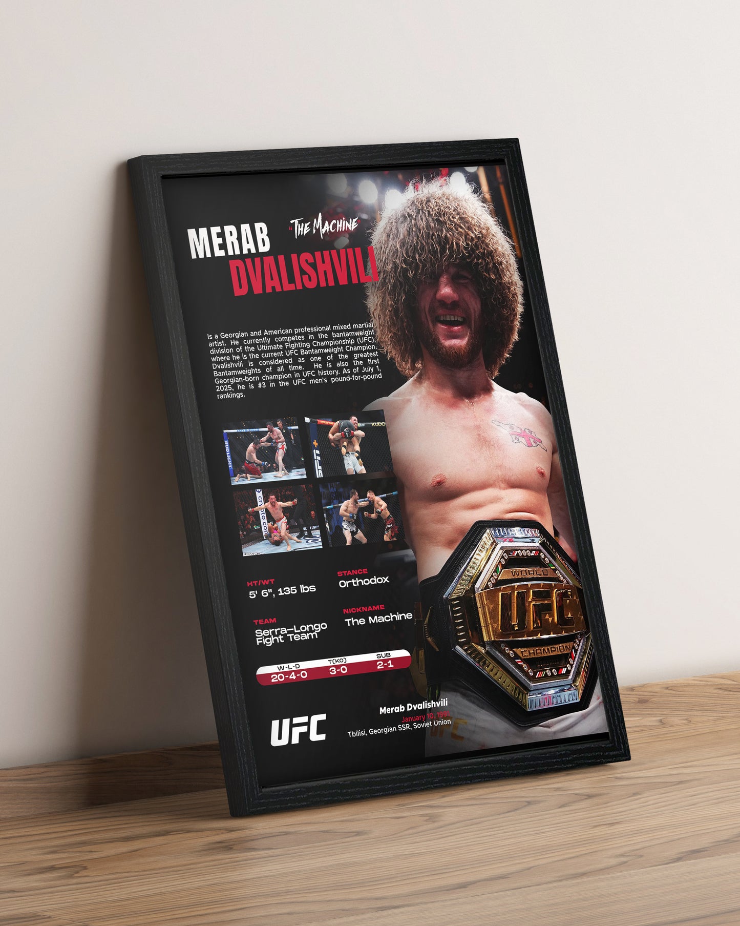 Merab - Cuadro Deportista