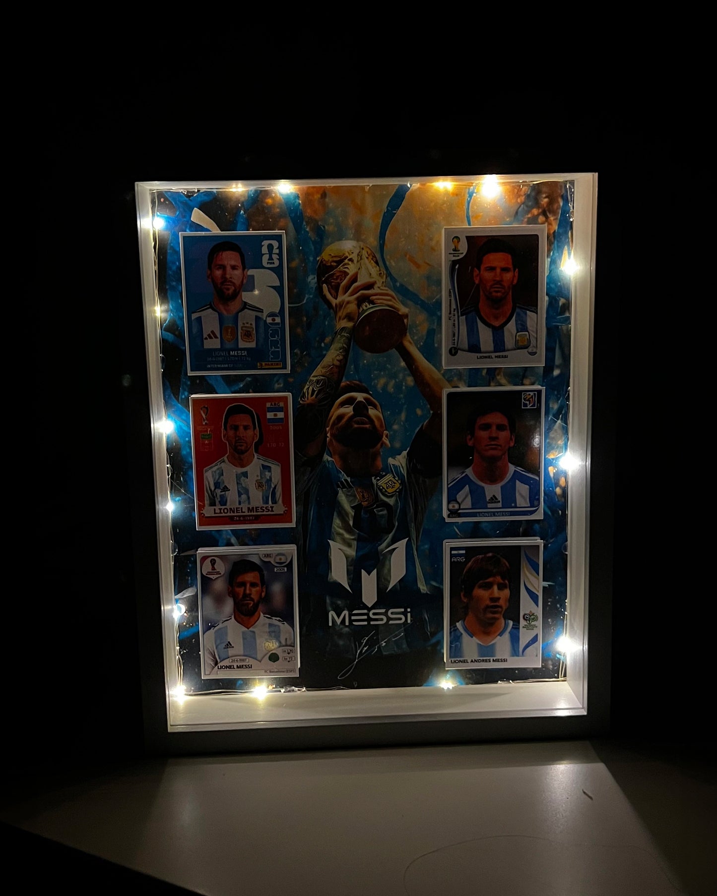 Messi Mundial con Luces