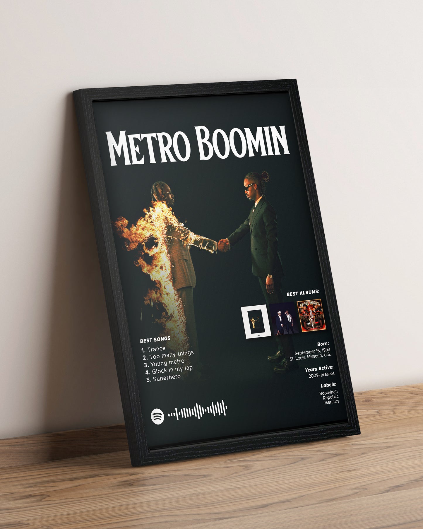 Metro Boomin - Cuadro Artista