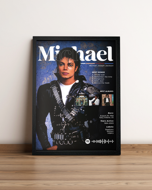 Michael Jackson - Cuadro Artista #2