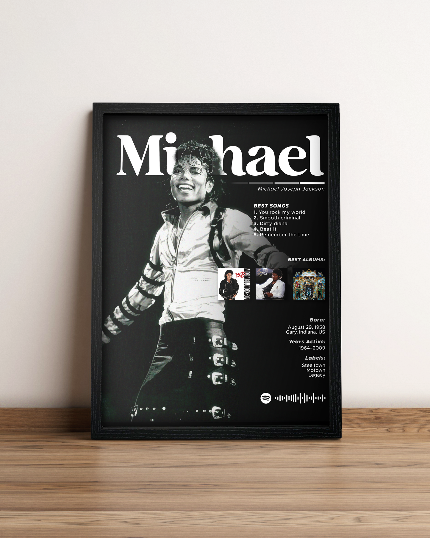 Michael Jackson - Cuadro Artista #3