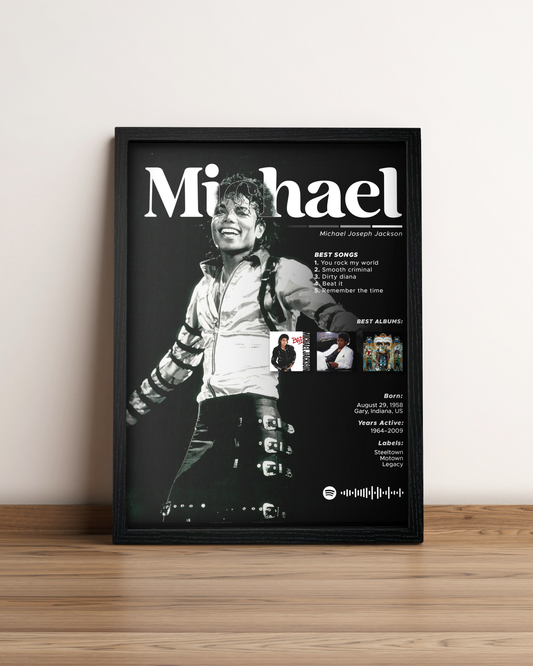 Michael Jackson - Cuadro Artista #3