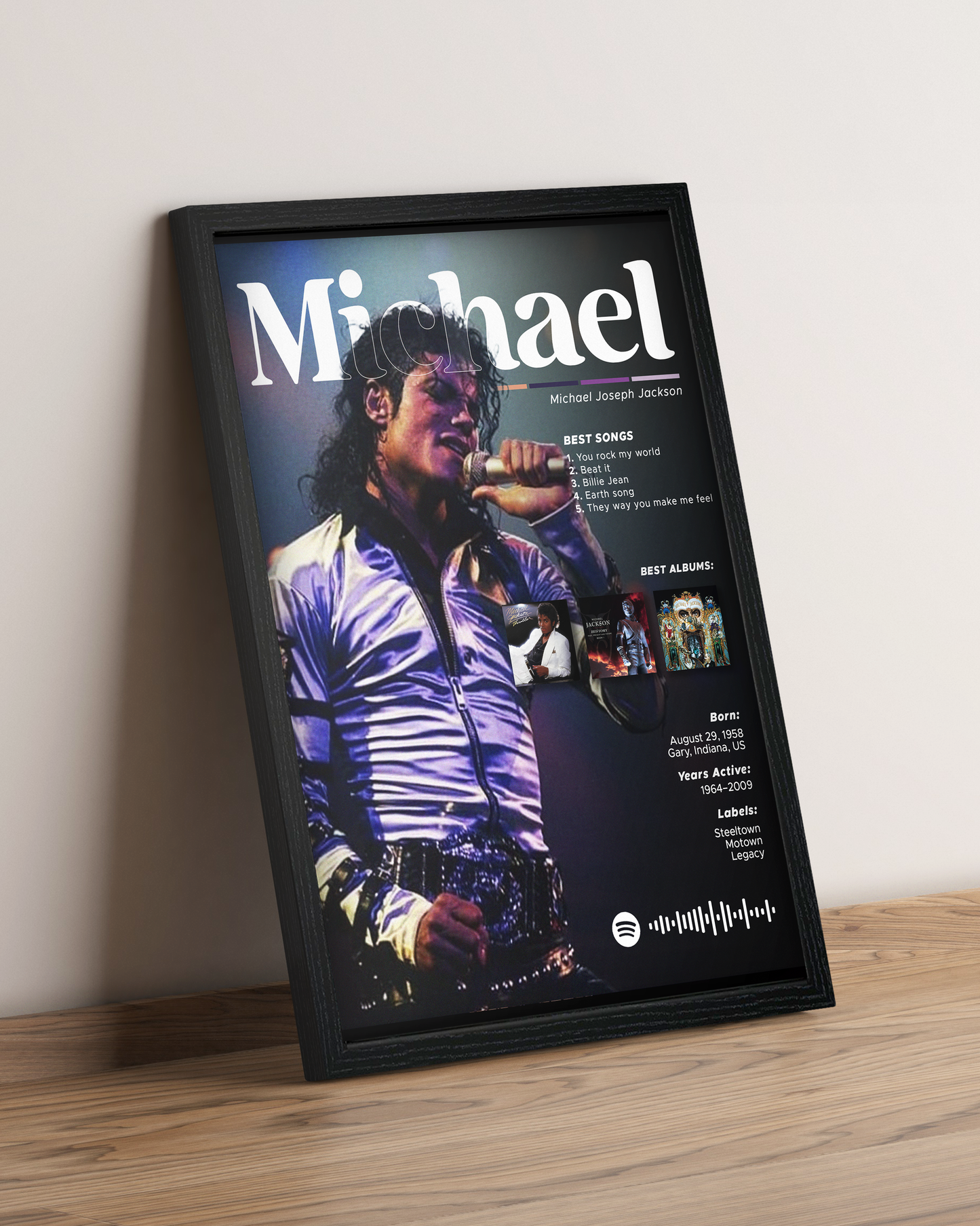 Michael Jackson - Cuadro Artista #5