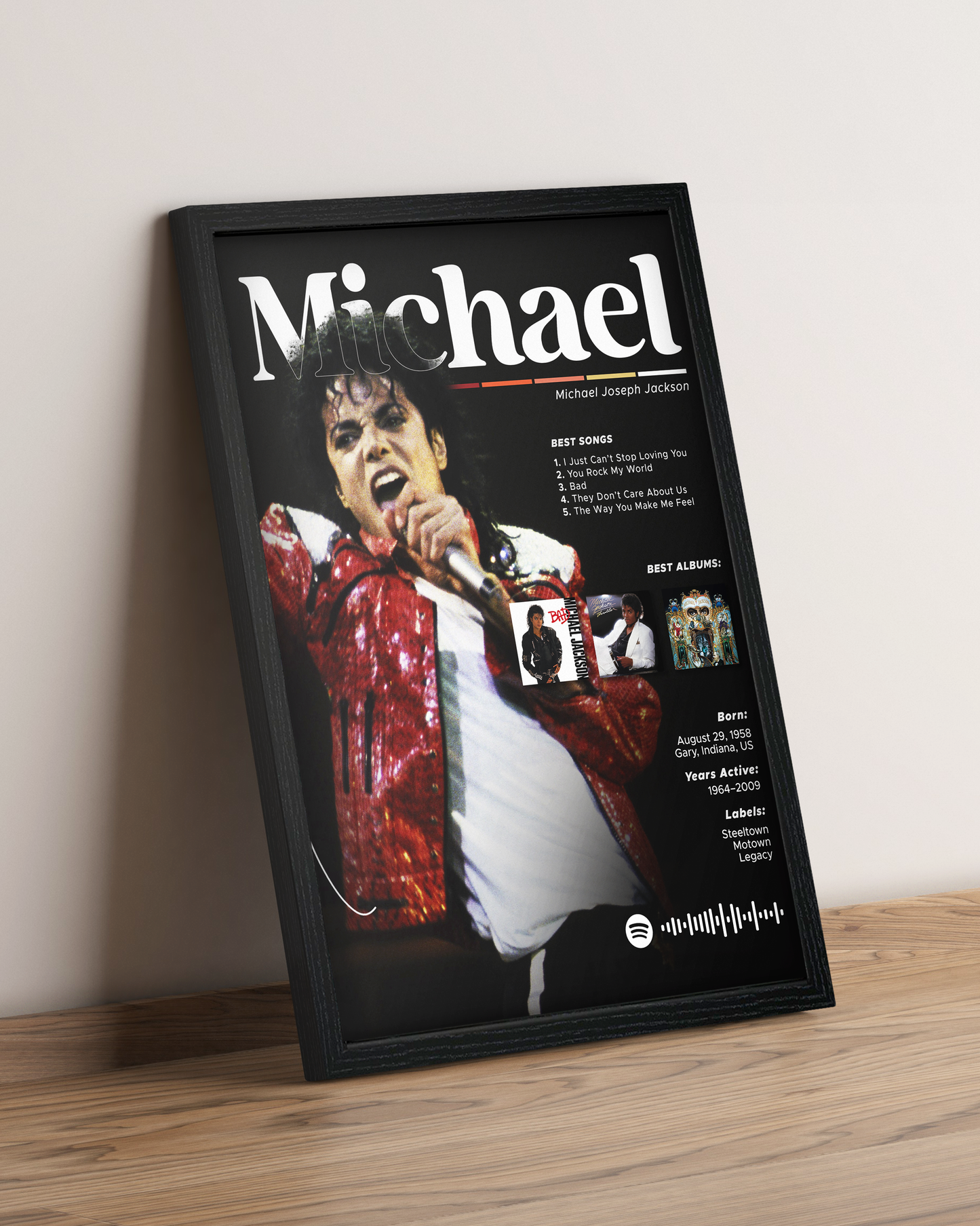 Michael Jackson - Cuadro Artista