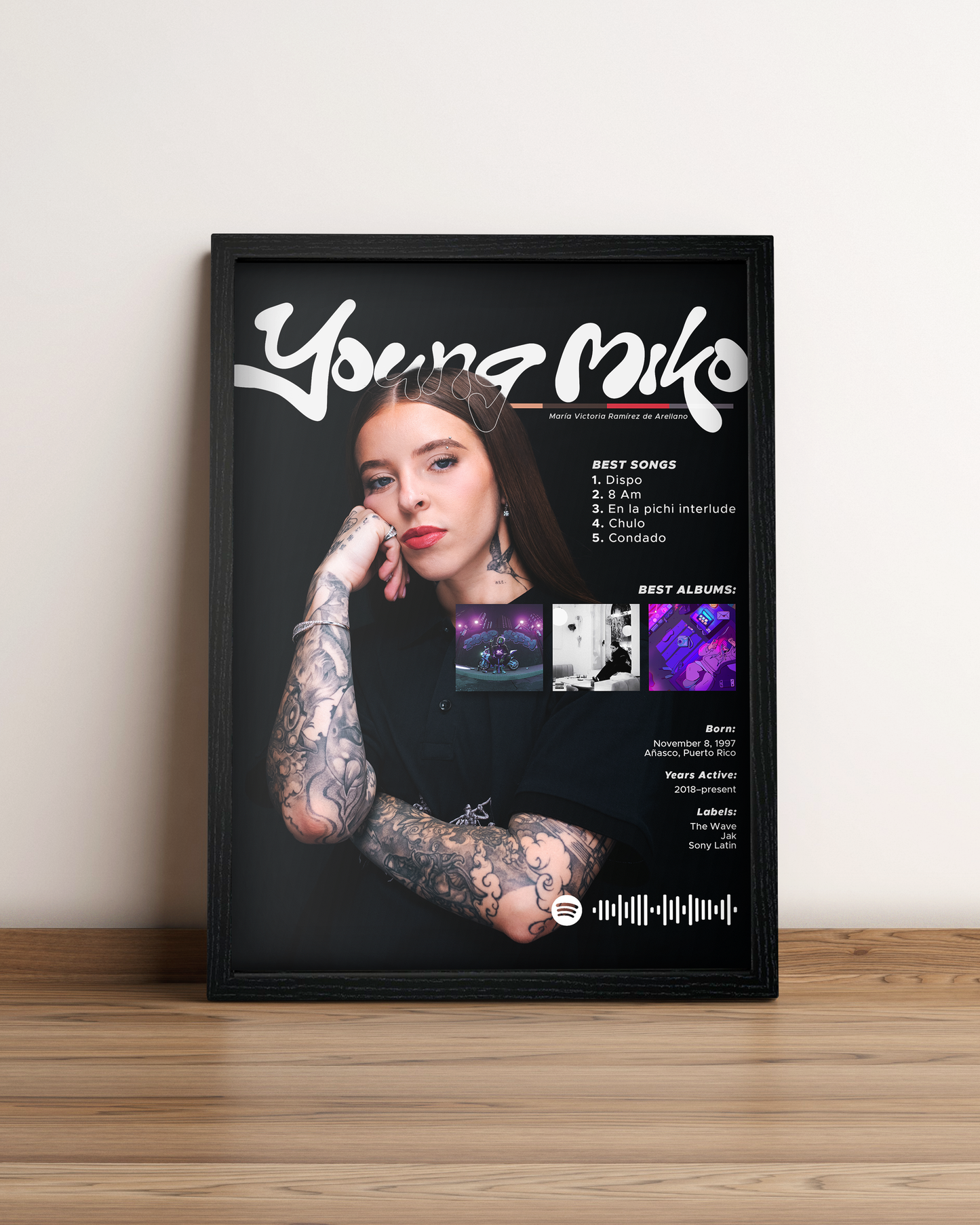 Young Miko - Cuadro Artista #6