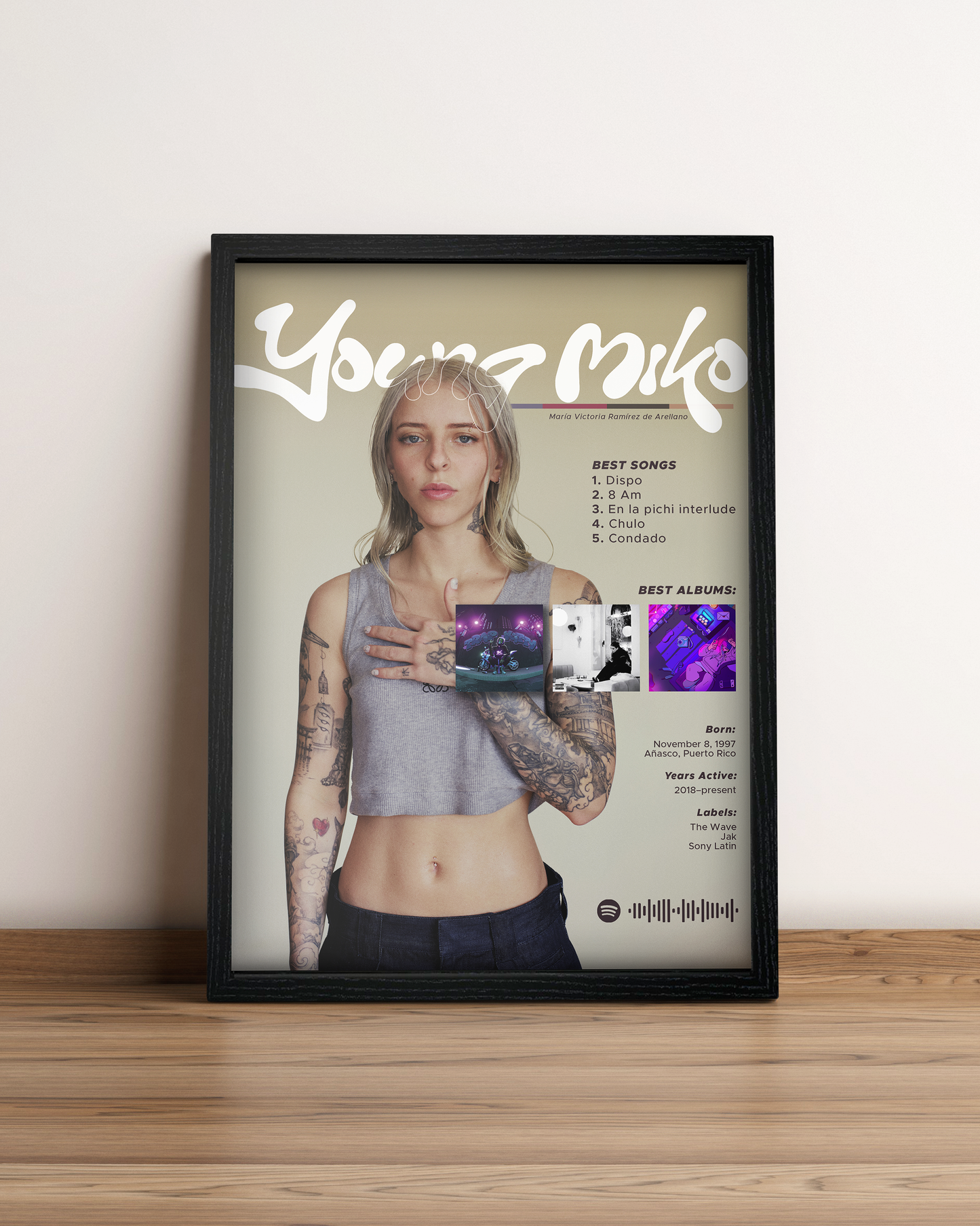 Young Miko - Cuadro Artista #5