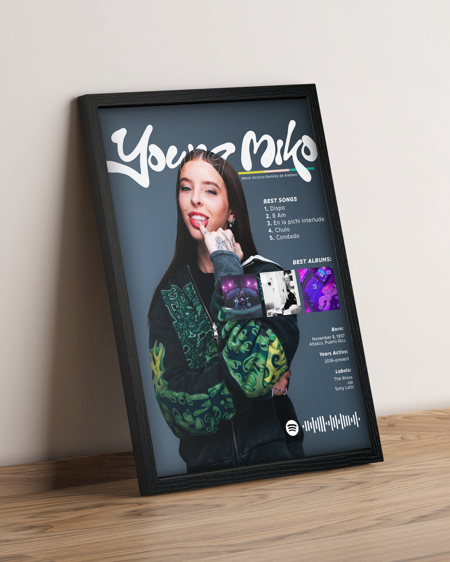 Young Miko - Cuadro Artista #4