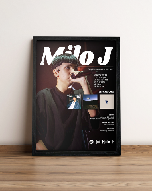 Milo J - Cuadro Artista #5