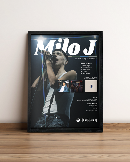 Milo J - Cuadro Artista #3