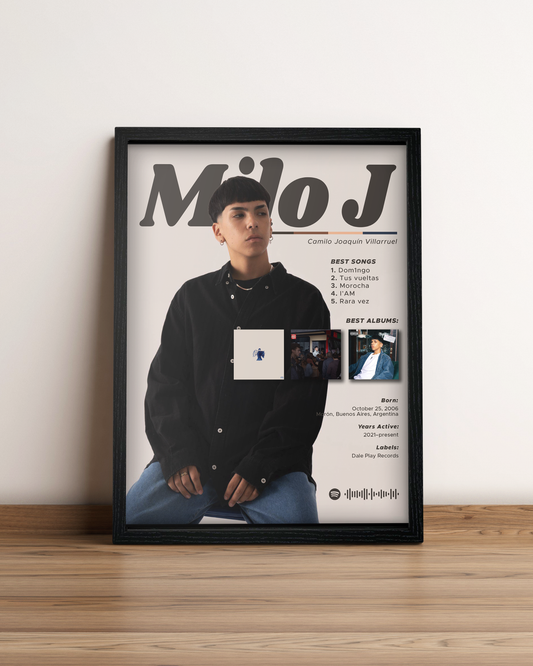 Milo J - Cuadro Artista #2