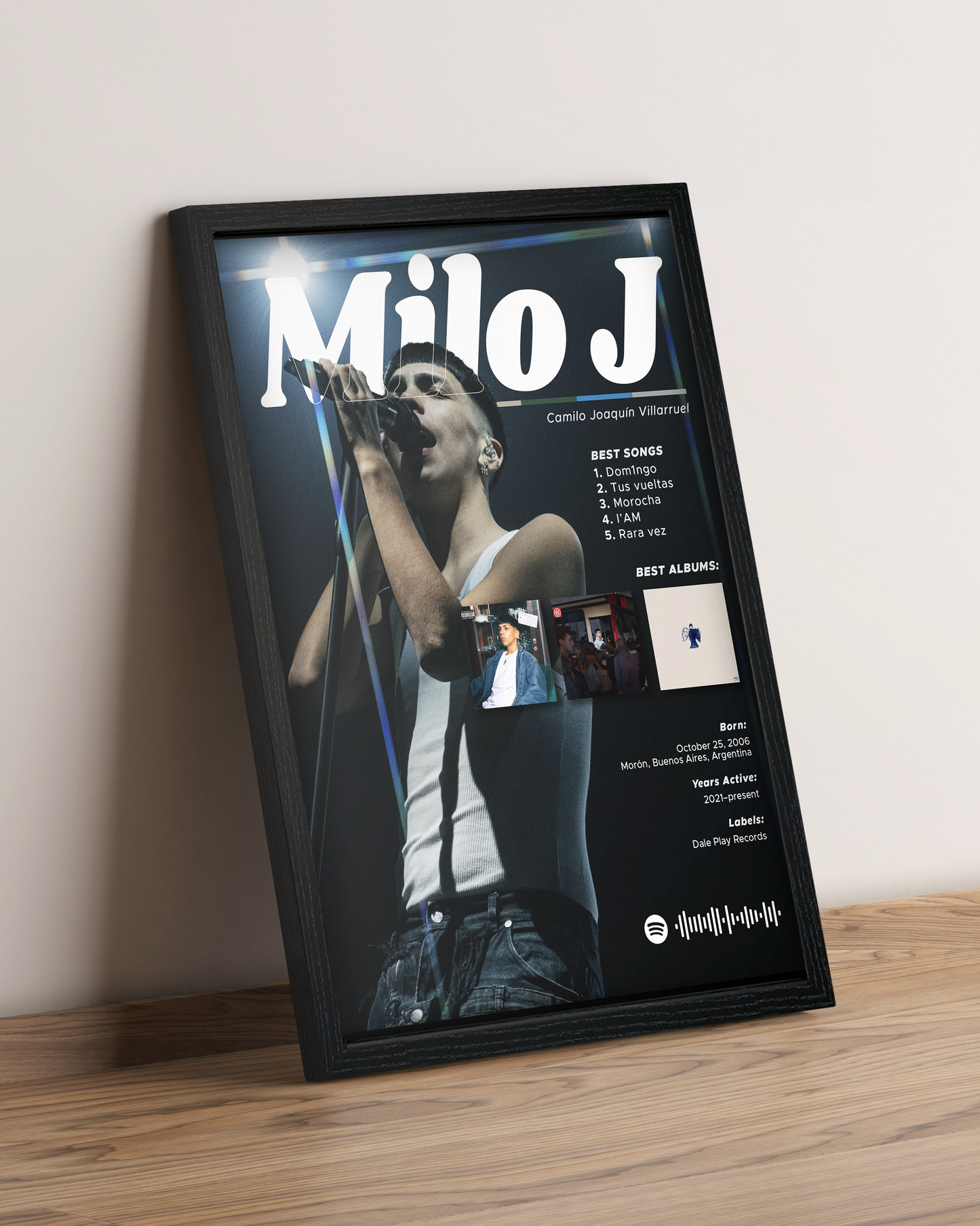 Milo J - Cuadro Artista #3