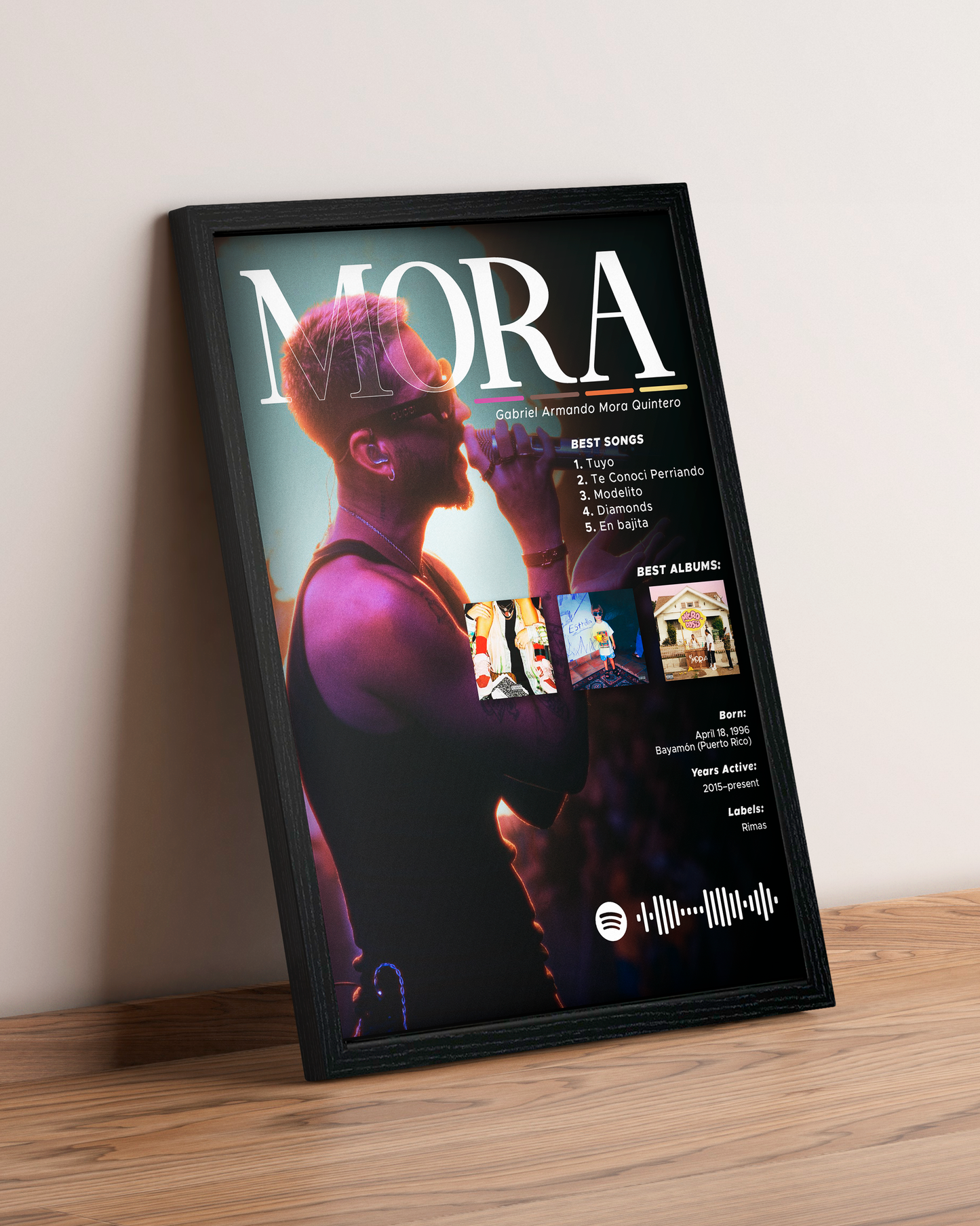 Mora - Cuadro Artista