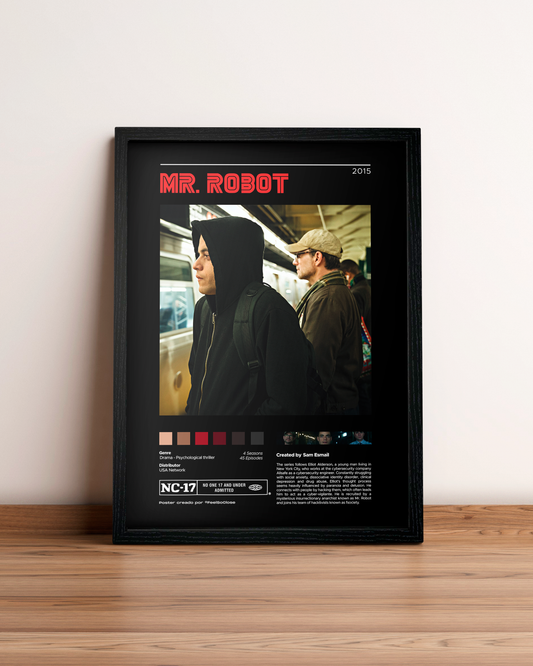 Mr Robot - Cuadro Serie #2