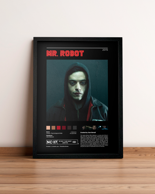 Mr Robot - Cuadro Serie #5