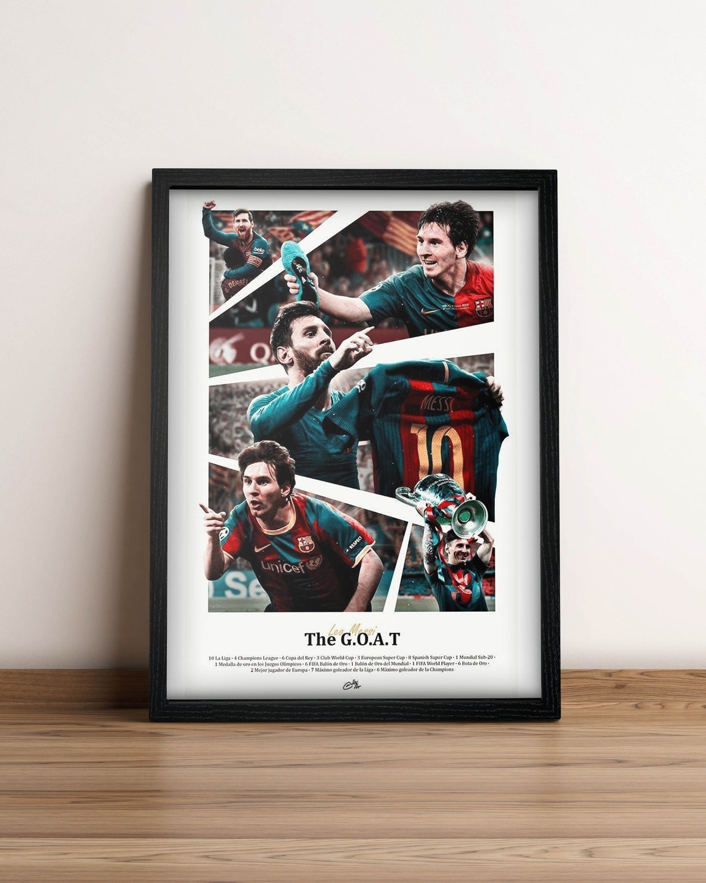 Messi - Cuadro Deportista #12