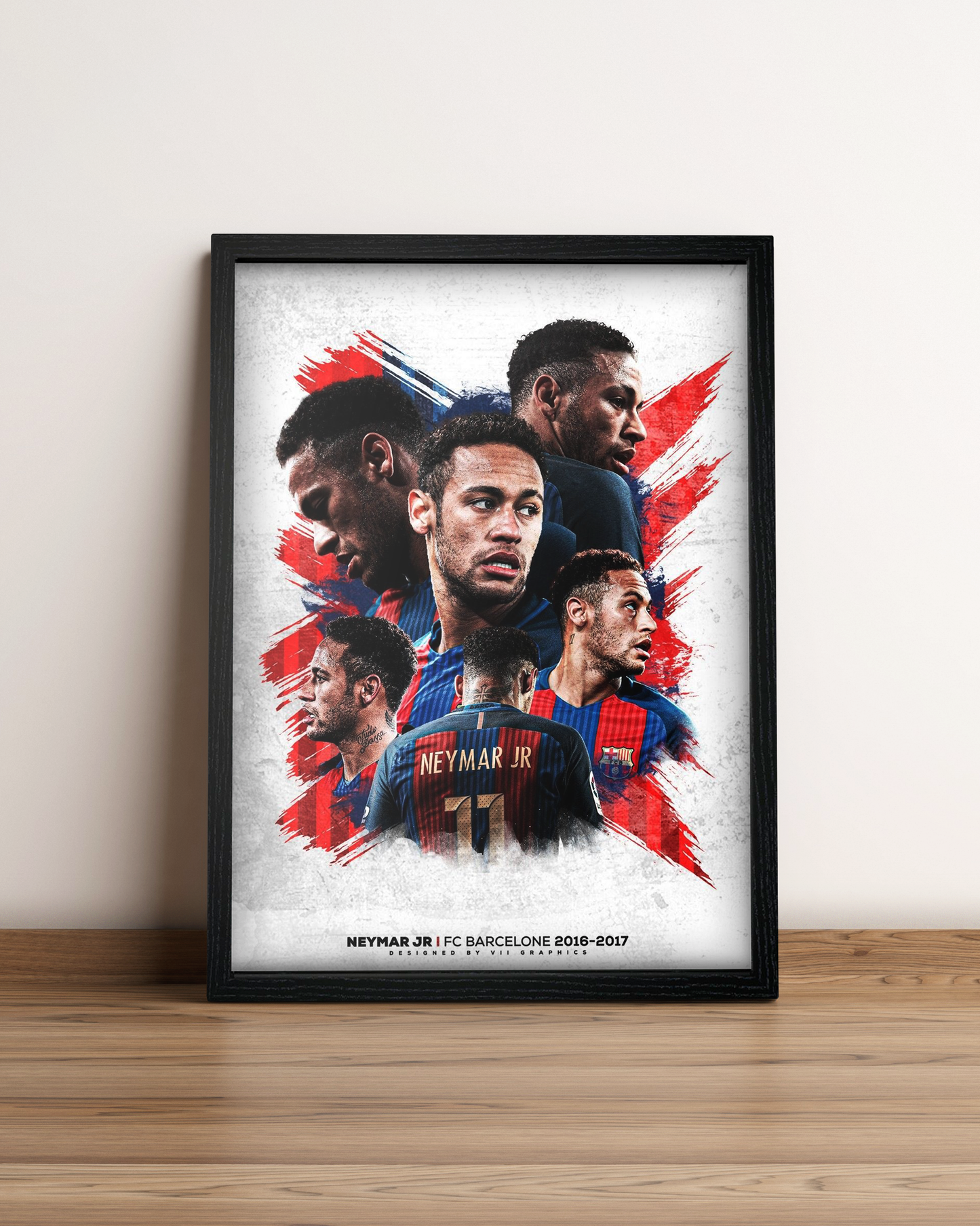 Neymar Jr - Cuadro Deportista #9