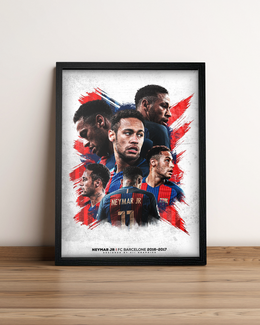 Neymar Jr - Cuadro Deportista #9