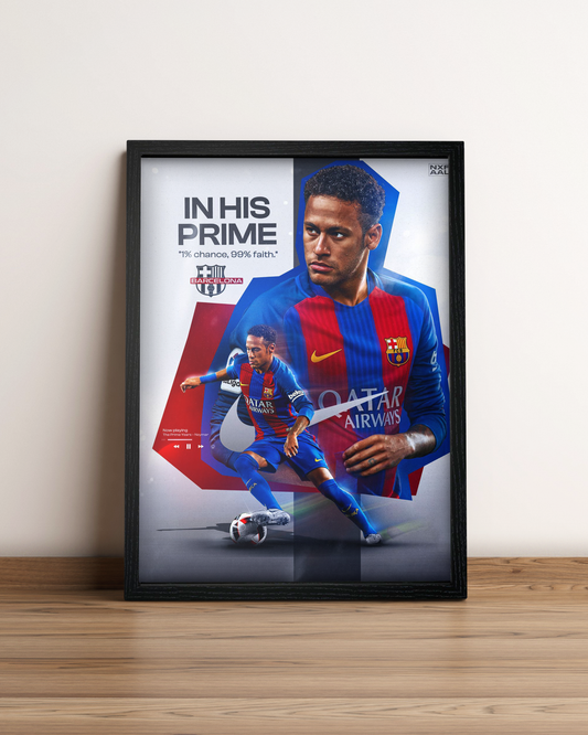 Neymar Jr - Cuadro Deportista #8