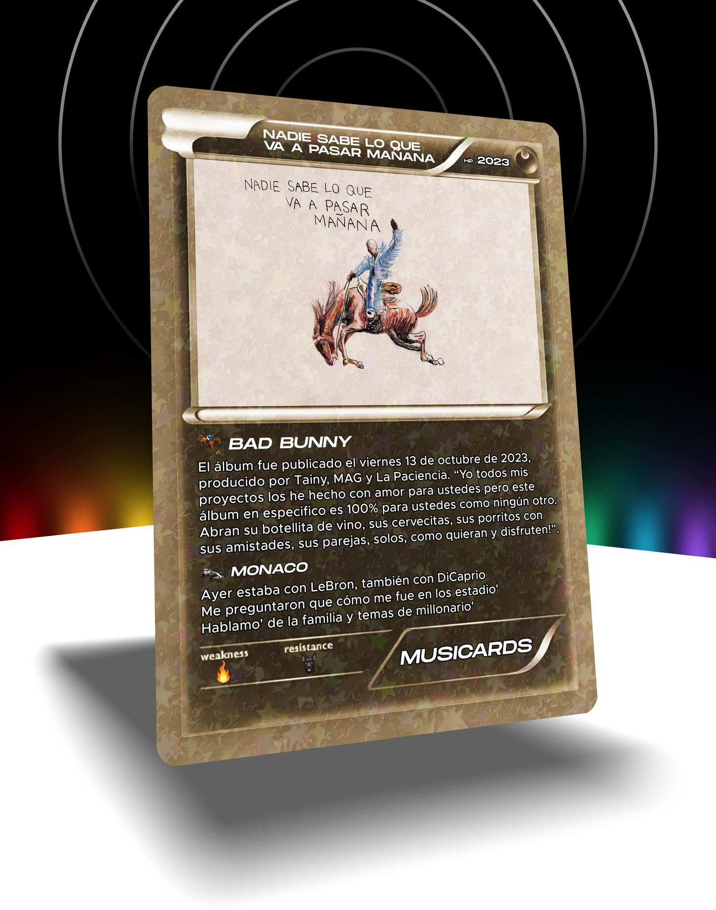 Nadie sabe lo que va a pasar mañana - Musicard