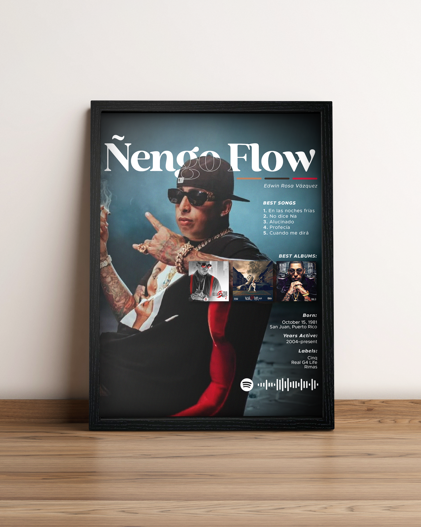 Ñengo Flow - Cuadro Artista