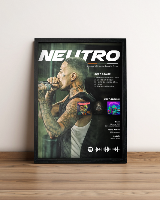 Neutro Shorty - Cuadro Artista #2