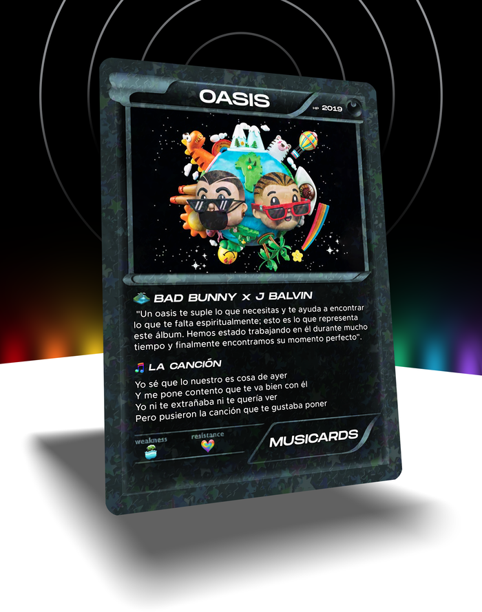 Oasis - Musicard