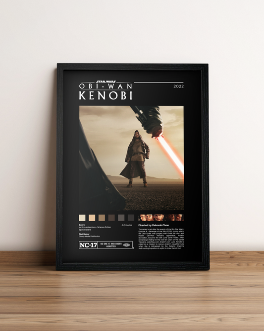 Obi-Wan Kenobi - Cuadro Serie #2