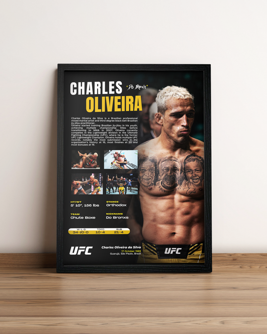 Charles Oliveira - Cuadro Deportista #2
