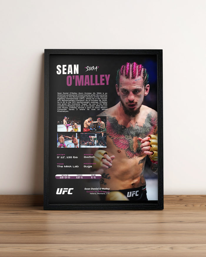 Sean O'Malley - Cuadro Deportista #6