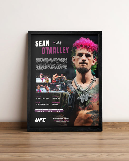 Sean O'Malley - Cuadro Deportista #7