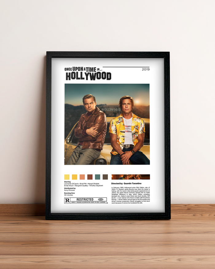 Once Upon a Time in Hollywood - Cuadro Película #3