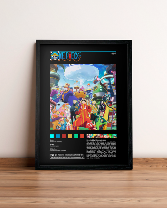 One Piece - Cuadro Serie