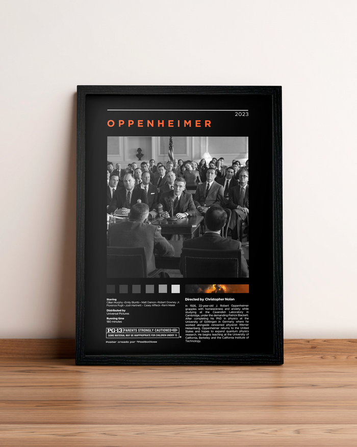 Oppenheimer - Cuadro Película #5