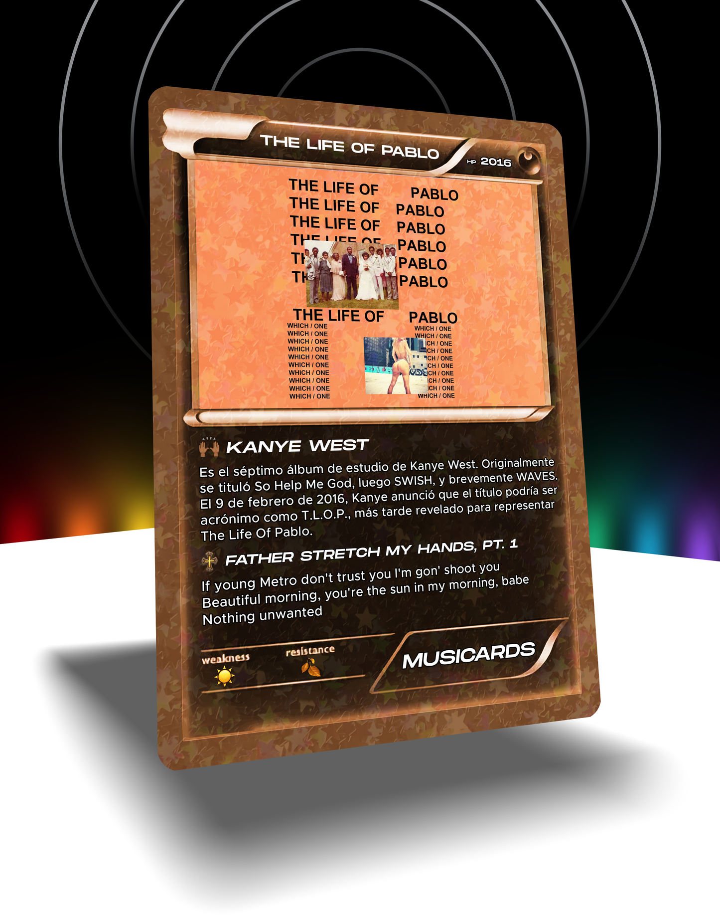 The Life of Pablo - Musicard