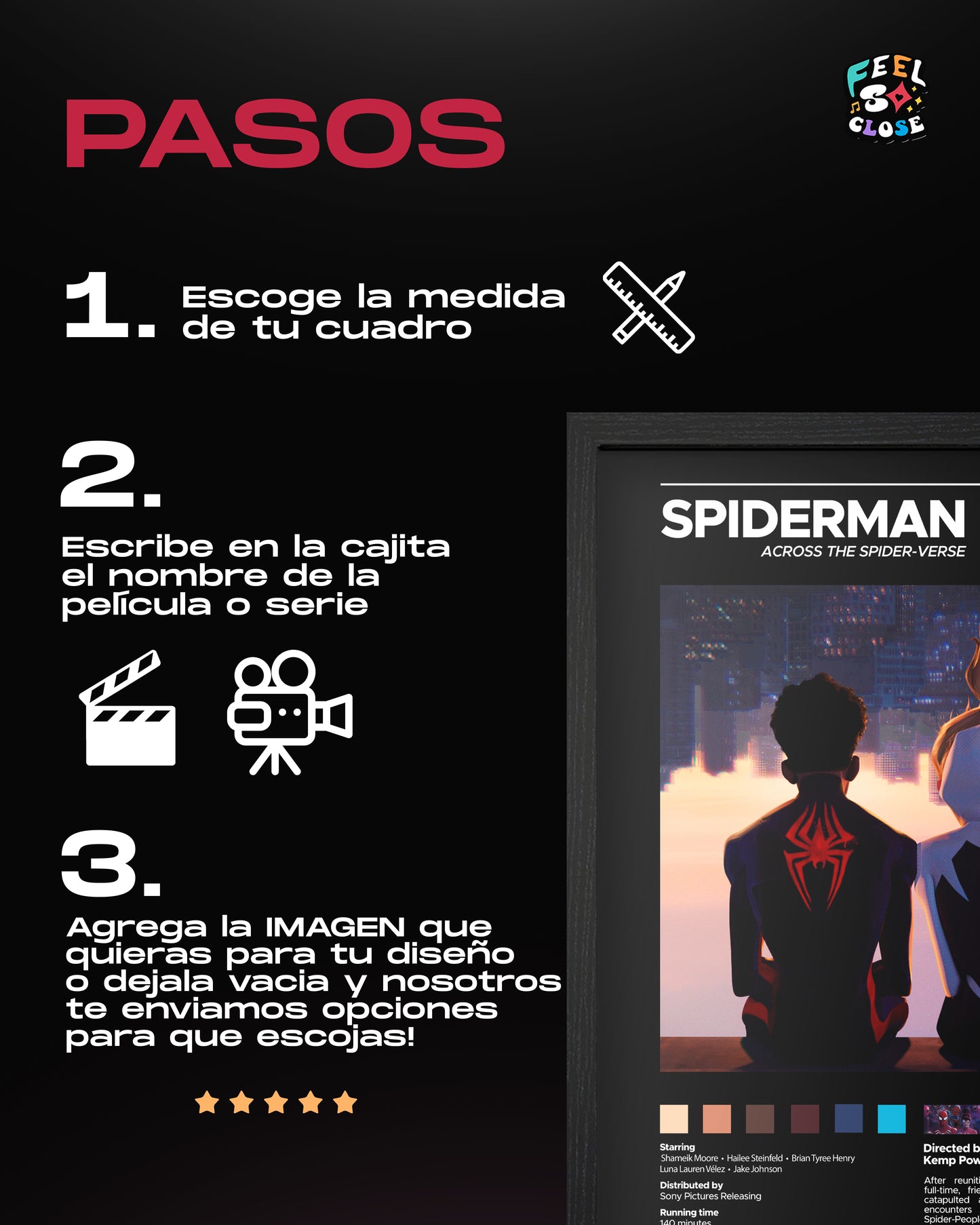 Cuadro de Película o Serie Personalizado