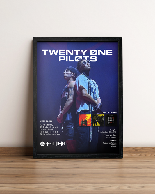 Twenty One Pilots - Cuadro Artista #2