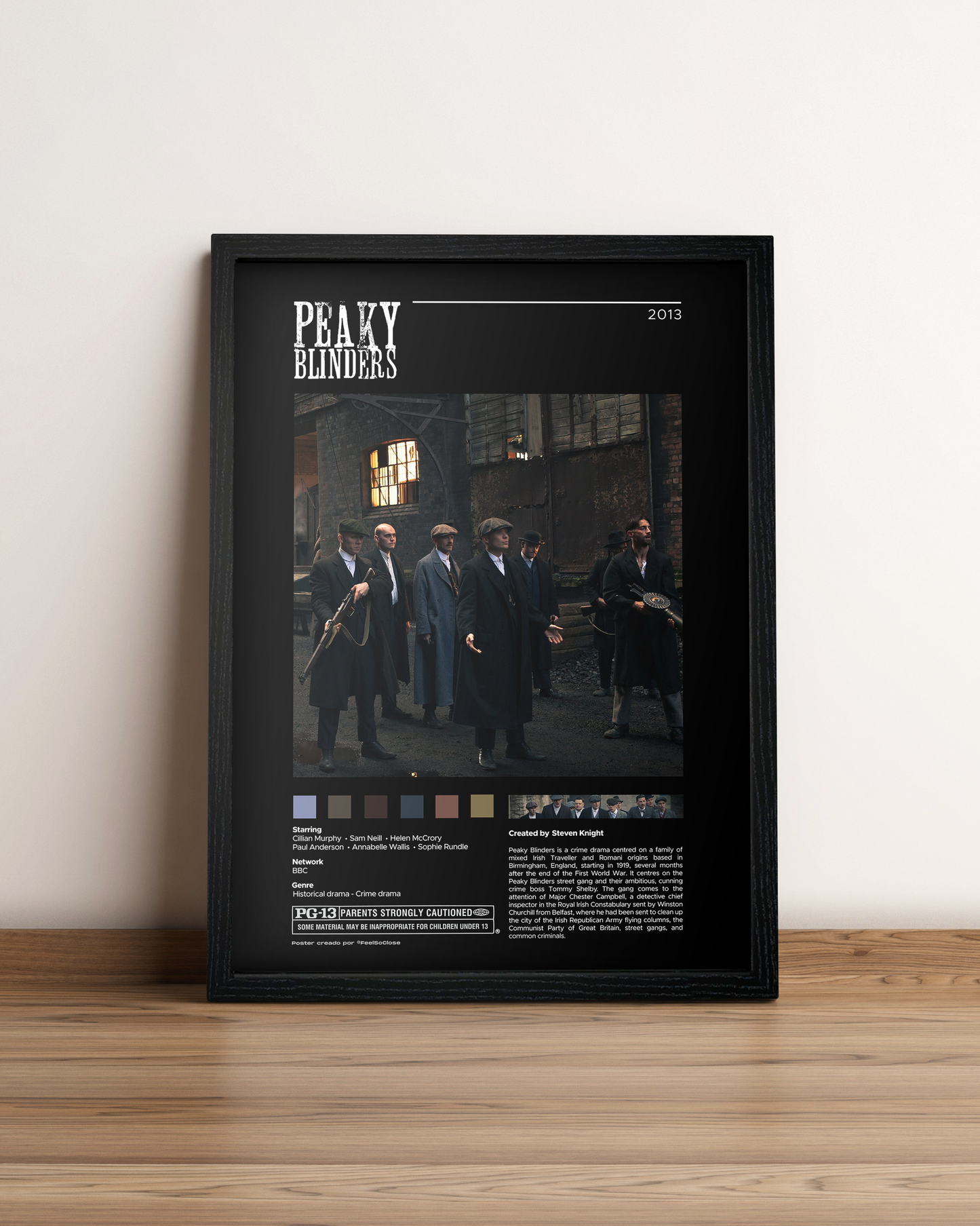 Peaky Blinders - Cuadro Serie #5