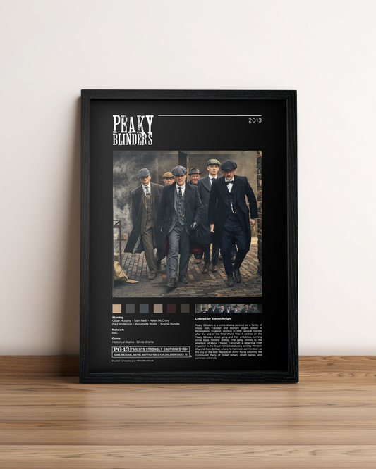 Peaky Blinders - Cuadro Serie #4