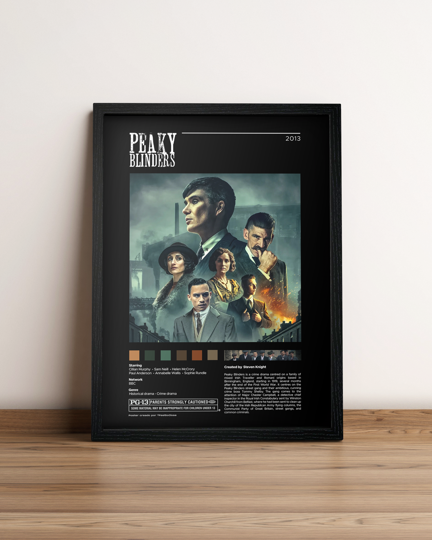 Peaky Blinders - Cuadro Serie #3