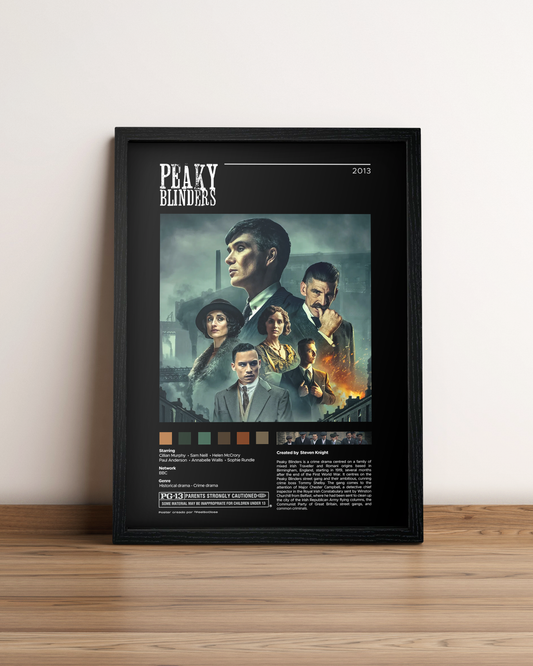 Peaky Blinders - Cuadro Serie #3