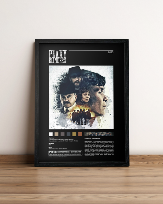 Peaky Blinders - Cuadro Serie