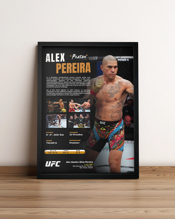 Alex Pereira - Cuadro Deportista #2