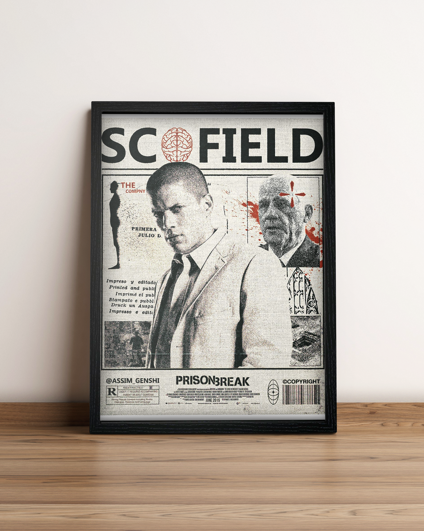 Prison Break - Cuadro Serie #6