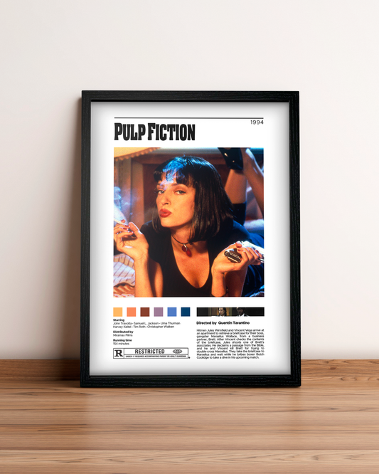 Pulp Fiction - Cuadro Película