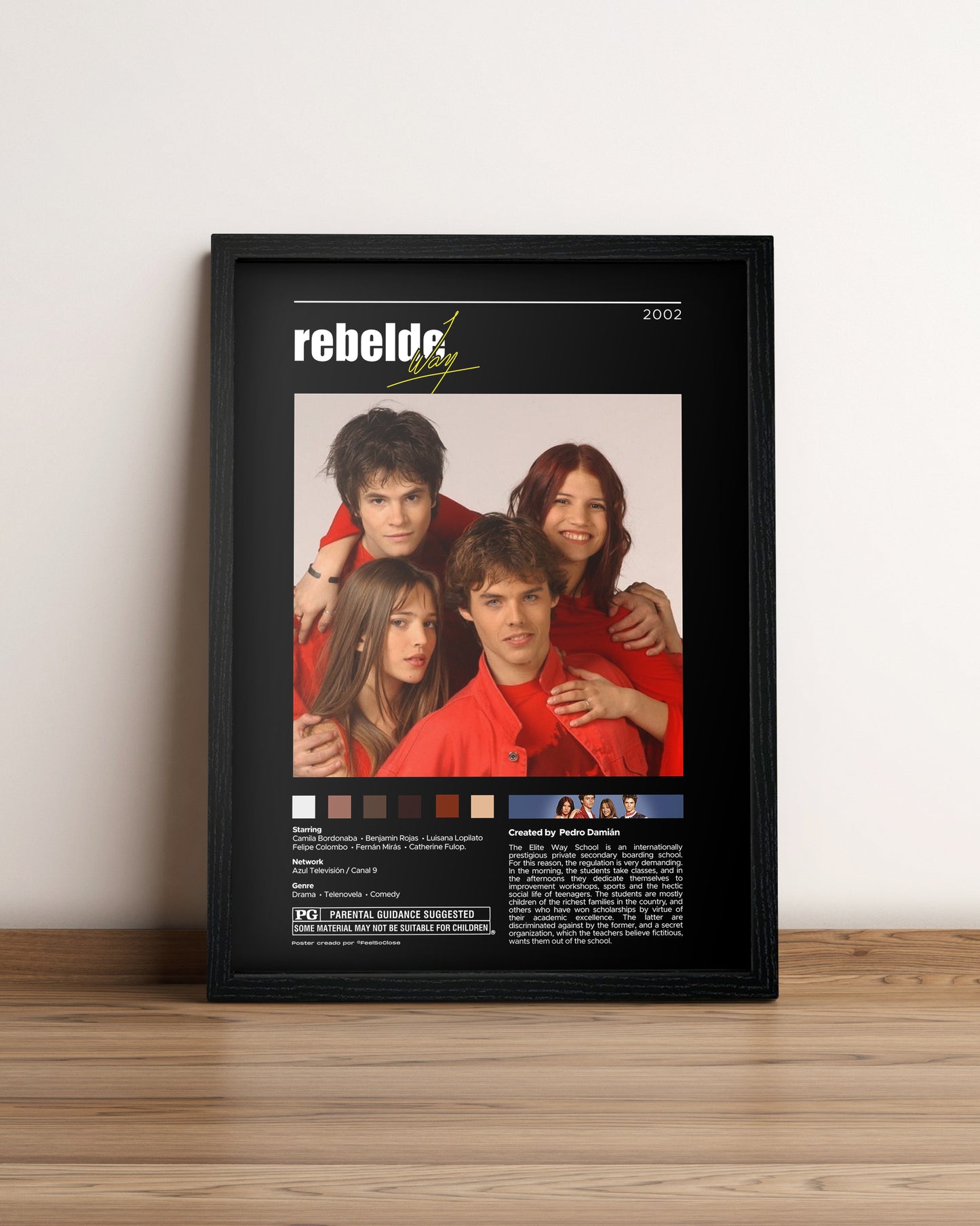 Rebelde Way - Cuadro Serie