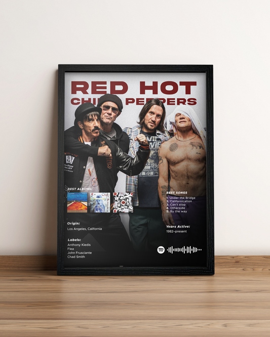Red Hot Chili Peppers - Cuadro Artista #3